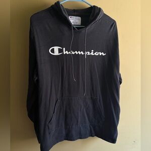 Champion Men's Black Hoodie